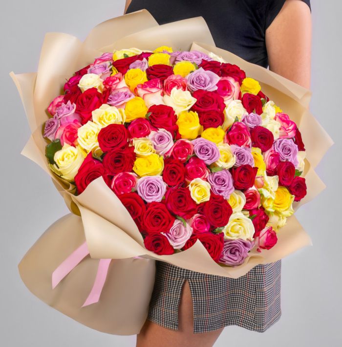 101 Rose Mix (50 cm.)