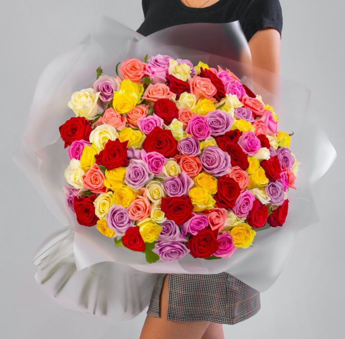 101 Rose Mix (60 cm.)