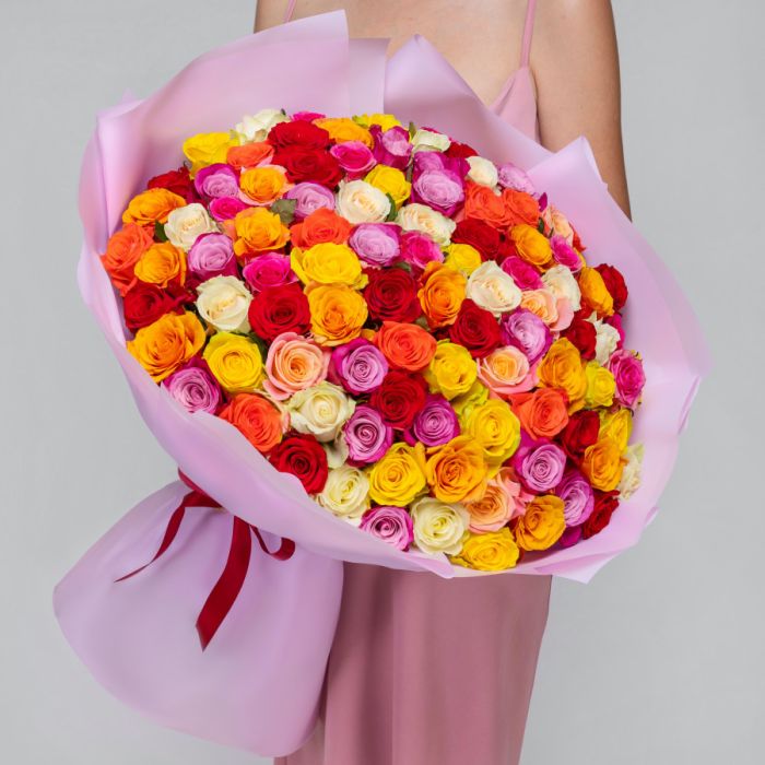 101 Rose Mix (70 cm.)