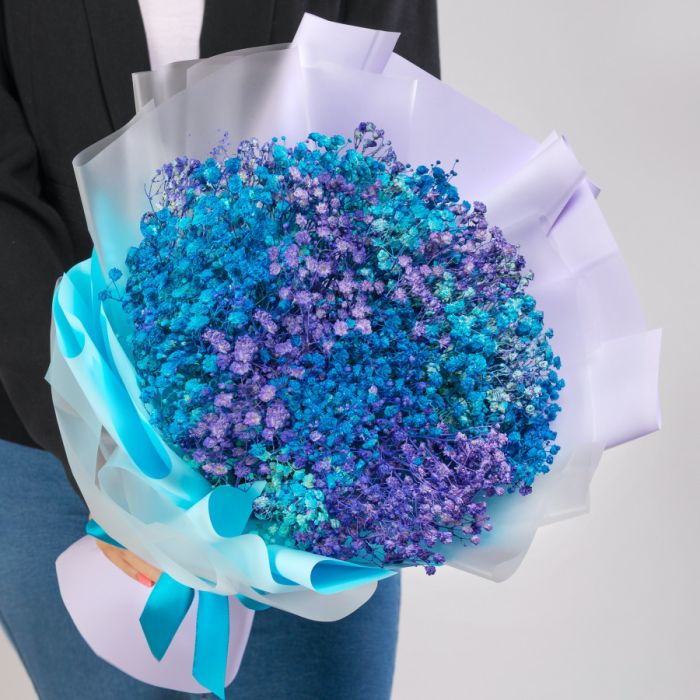 15 Blue-Purple Gypsophila