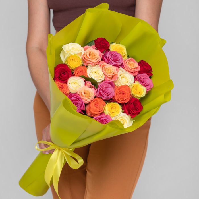 25 Rose Mix (70 cm.)