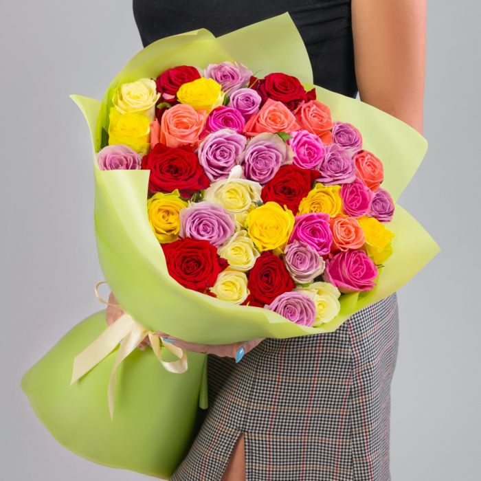 35 Rose Mix (60 cm.)