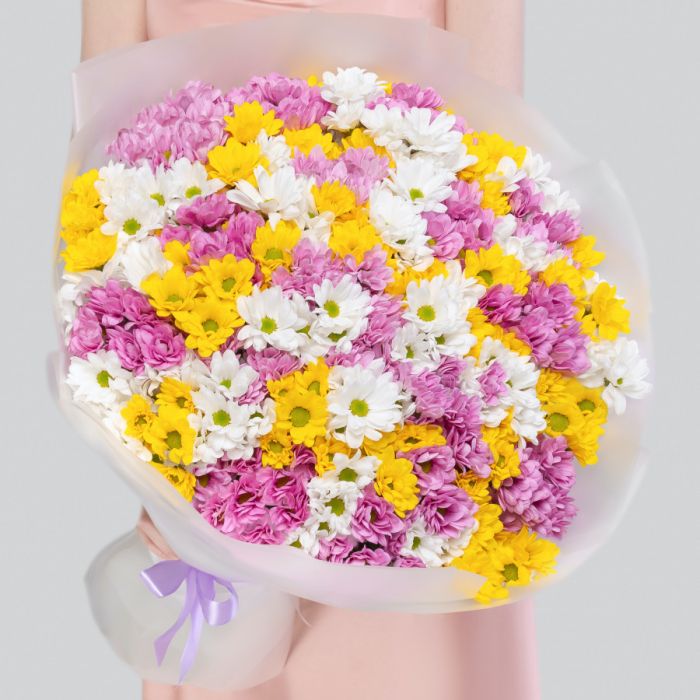 55 Chrysanthemums Chamomile Mix