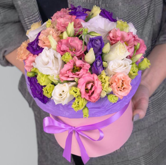 7 Eustoma Mix in a box