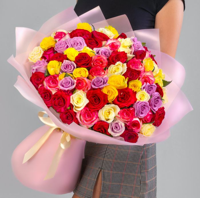 75 Rose Mix (50 cm.)