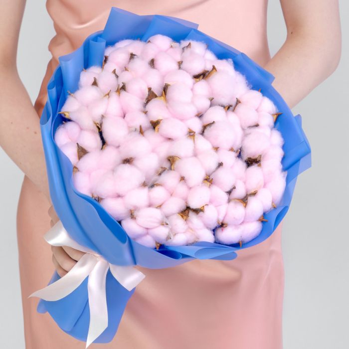 Bouquet Т25 Pink CottonsУ dried flowers