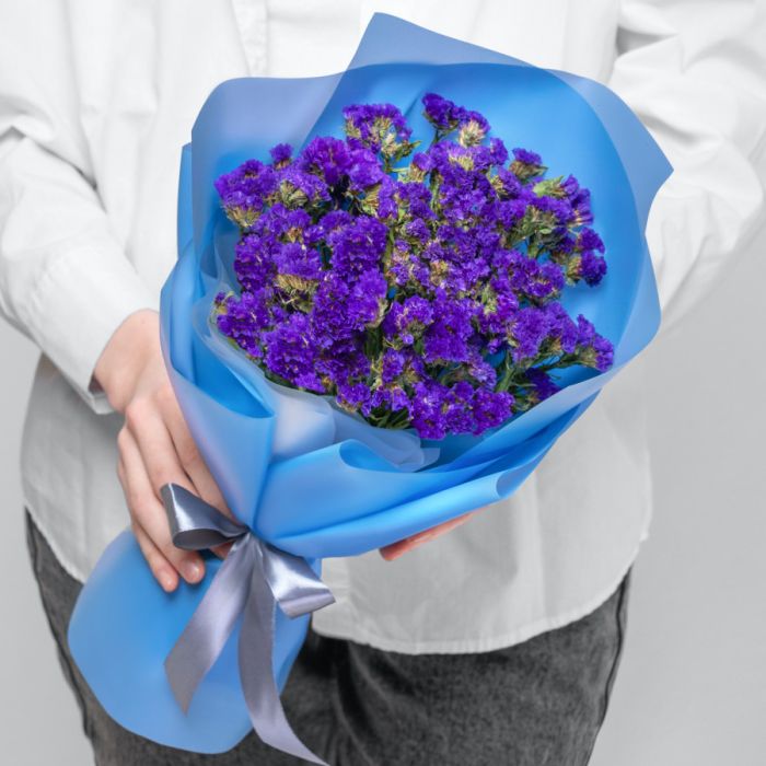 Ready Bouquet ТPurple StaticeУ dried flowers