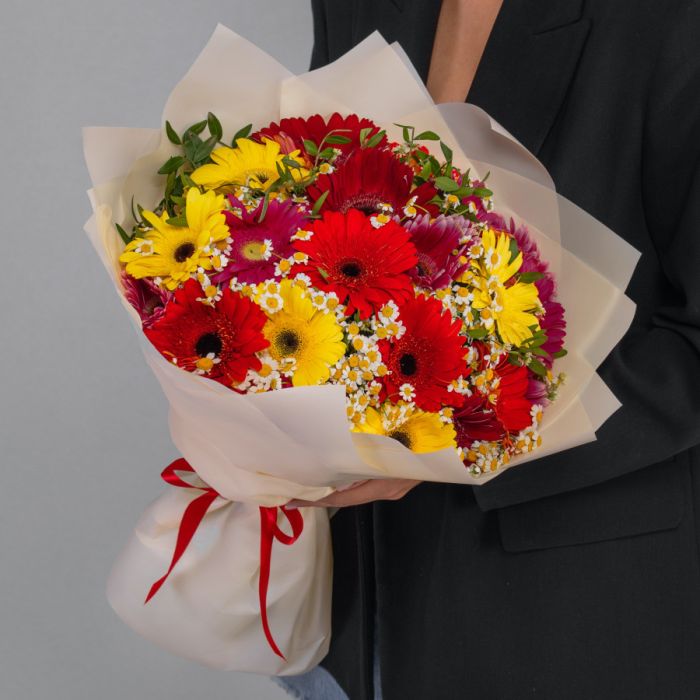 Bouquet ТGerberas and ChamomileУ