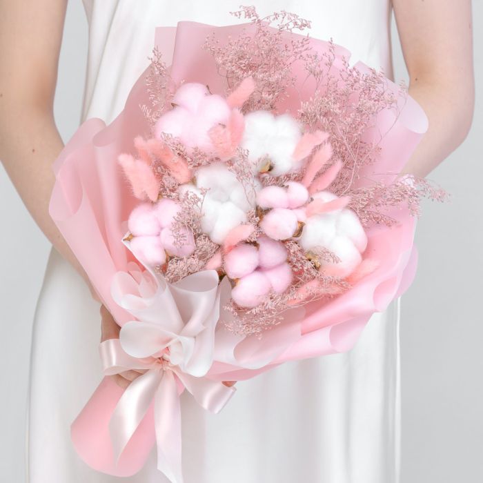 Assembled Bouquet ТCottonУ dry flower