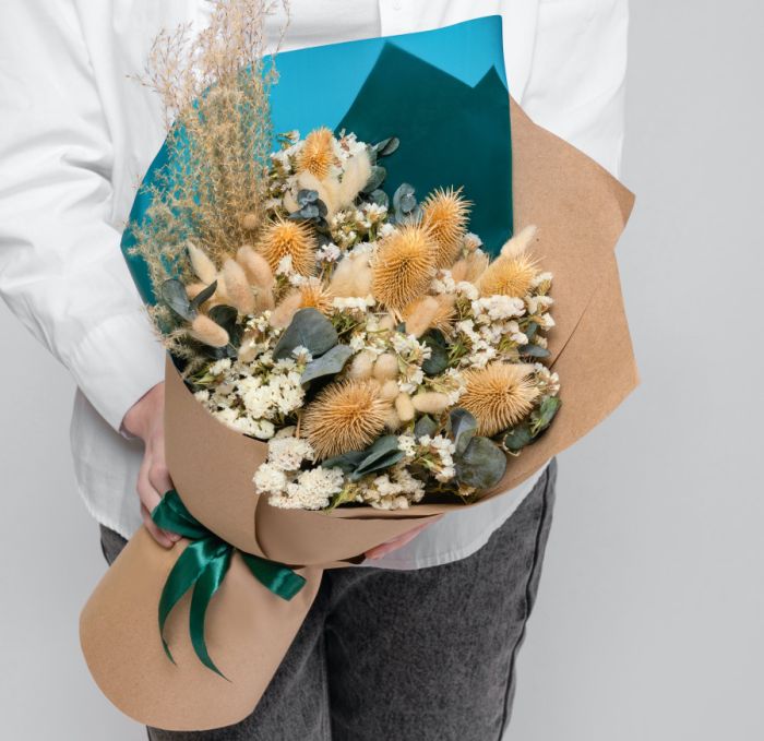 Ready Bouquet ТKraftУ dried flowers