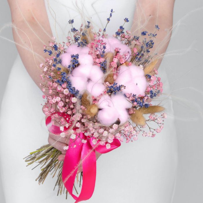 Bouquet ТLavender-PinkУ dried flowers