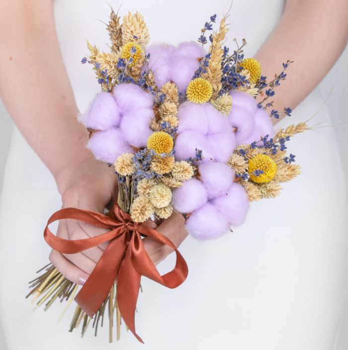 Bouquet ТNatural LilacУ dried flowers