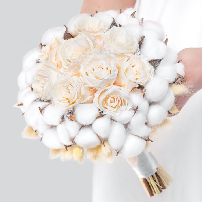 Ready-made Bride's Bouquet ТCloudУ dry flower