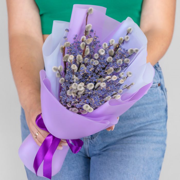 Bouquet ТVerb and LavenderУ dried flowers