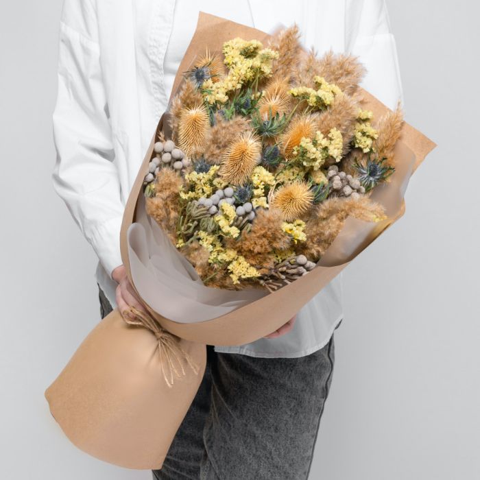 Bouquet #26 ТPilegrassУ dried flowers