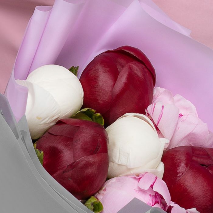 Bouquet of flowers Т7 Peonies MixУ